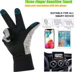 MOREOK Winter Gloves -10°F 3M Thinsulate Warm Gloves Bike Gloves Cycling Gloves for Driving/Cycling/Running/Hiking - Image 4